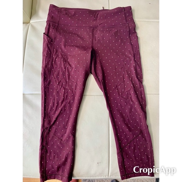 lululemon athletica Pants - Lululemon running crop